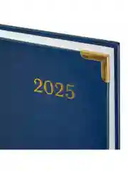Ежедневник датированный 2025 Brauberg, планер планинг записная книжка А5, под кожу