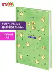 Ежедневник датированный 2025 Staff, 116033, планер, планинг, записная книжка А5 145х215 мм