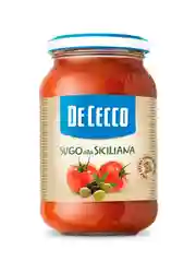 Соус томатный De Cecco Сицилиана с оливками, 400г
