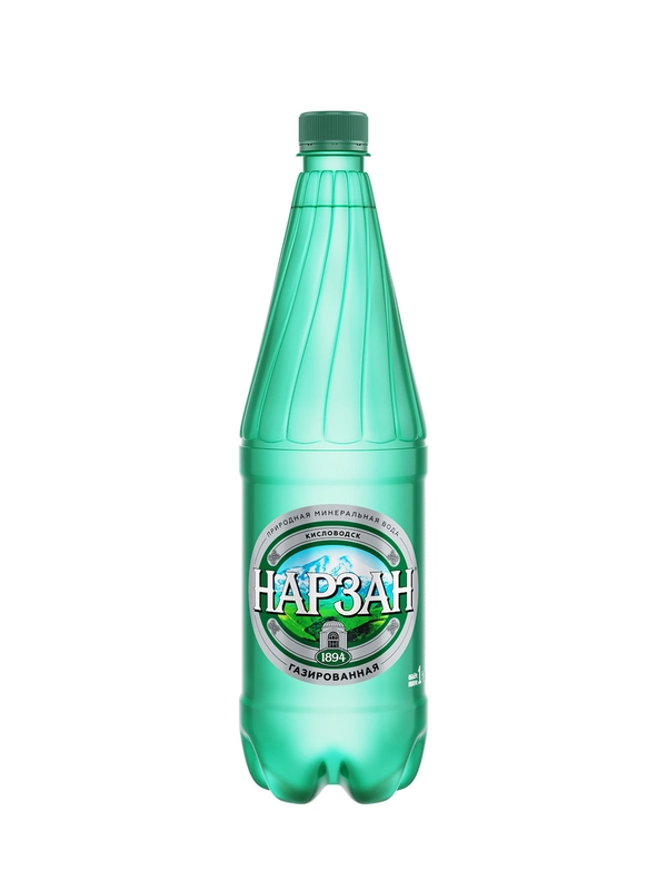 Минеральная вода НАРЗАН, газированная, 1л