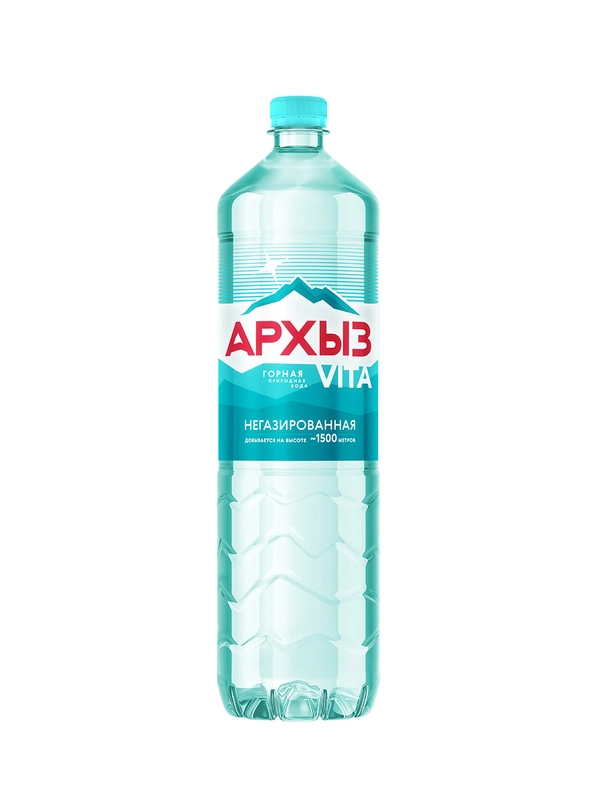 Архыз Vita горная природная вода 1,5л ПЭТ негазированная