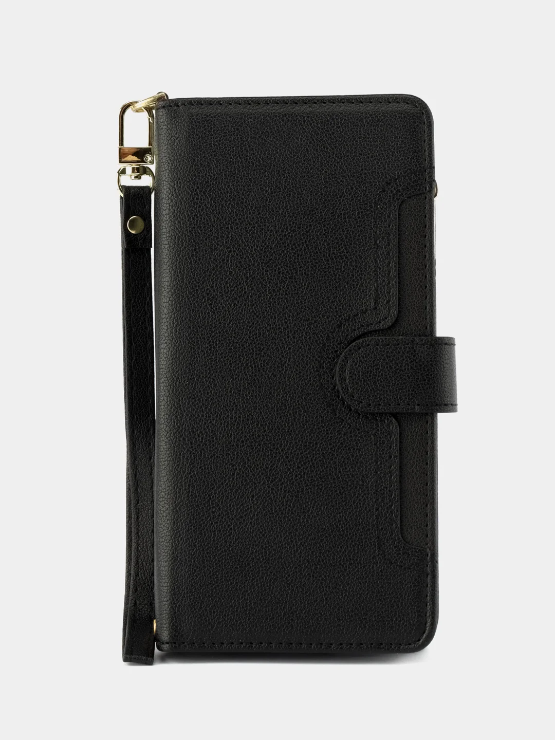 Черный чехол-книжка Xiaomi Redmi 14C кошелек с магнитом (Сяоми Редми 14с)