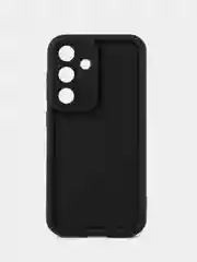 Черный чехол для Samsung Galaxy S25 (Самсунг Галакси С25) противоударный
