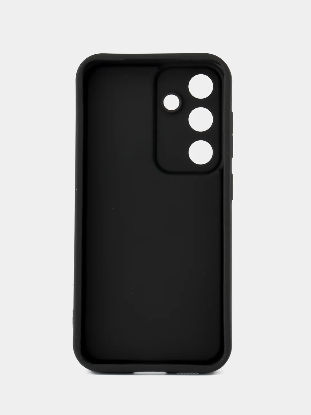 Черный чехол для Samsung Galaxy S25 (Самсунг Галакси С25) противоударный