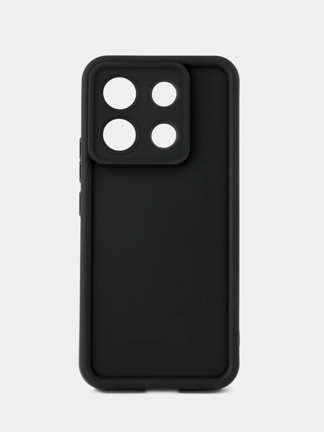 Черный чехол для Xiaomi Poco X6 (Сяоми Поко Икс 6 / Х6) противоударный
