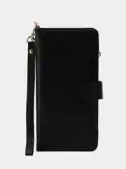 Черный чехол-книжка Tecno Spark 20C / Go 2024 кошелек с магнитом (Техно Спарк 20с / Гоу)
