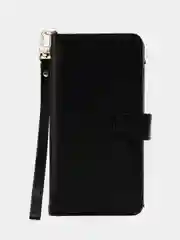 Черный чехол-книжка Tecno Pova 6 Pro кошелек с магнитом (Техно Пова 6 Про)