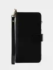 Черный чехол-книжка Tecno Spark 30C кошелек с магнитом (Техно Спарк 30с)