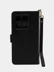 Черный чехол-книжка Xiaomi 14T Pro кошелек с магнитом (Сяоми Редми 14Т Про)