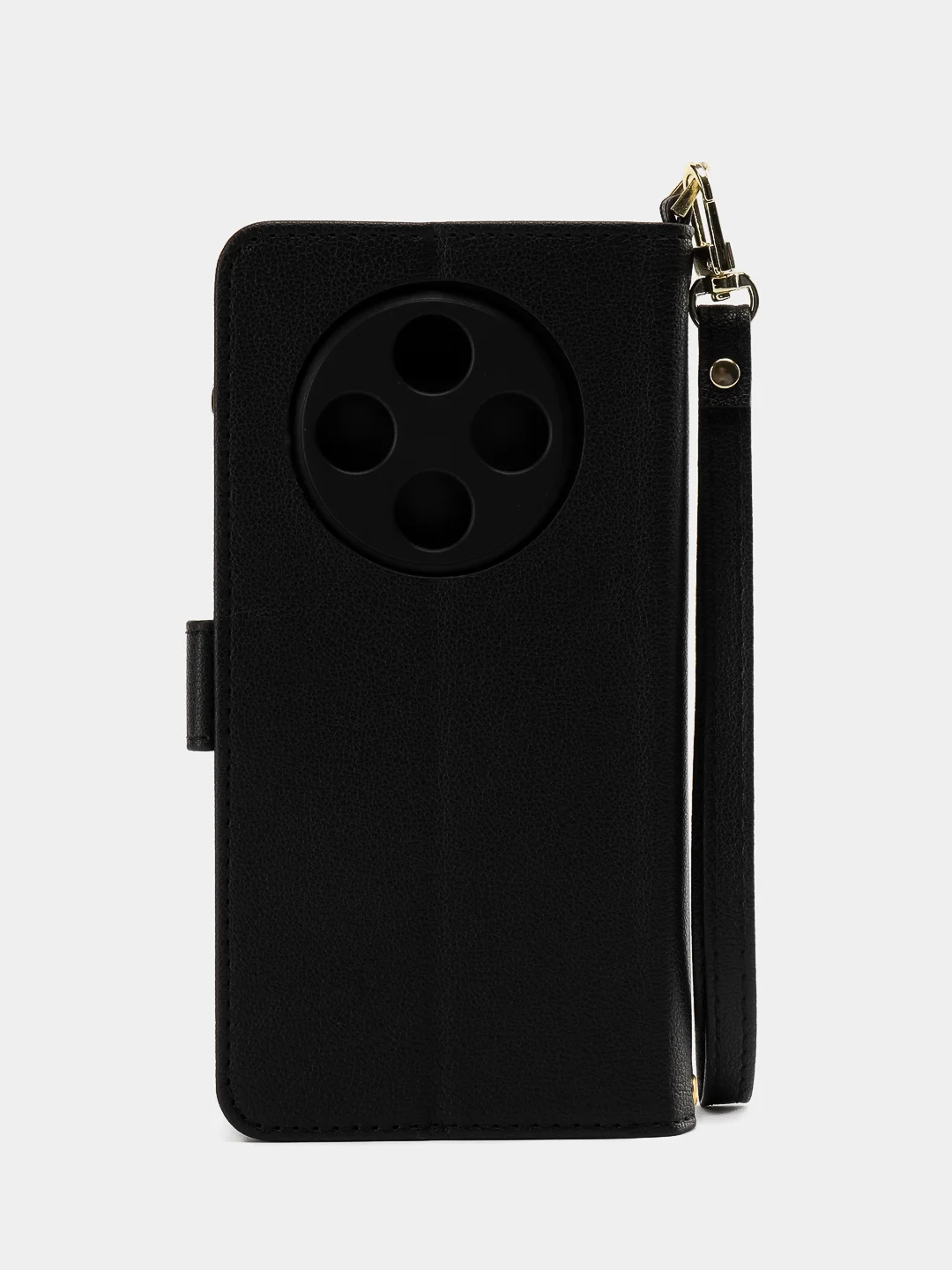 Черный чехол-книжка Tecno Spark 30C кошелек с магнитом (Техно Спарк 30с)