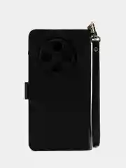 Черный чехол-книжка Tecno Spark 30C кошелек с магнитом (Техно Спарк 30с)