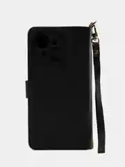 Черный чехол-книжка Tecno Spark Go 1 / Go 2025  / Pop 9 кошелек с магнитом (Техно Спарк Го)