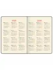 Еженедельник датированный 2025 Brauberg, планер, планинг, записная книжка А4
