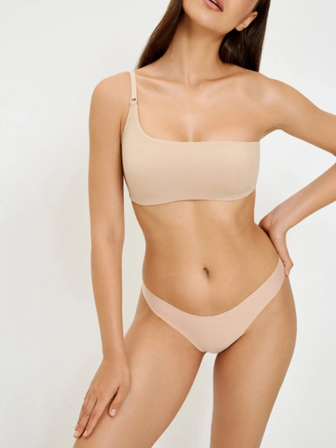 Бежевый бюстгальтер Bralette жен. Poloma