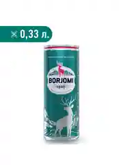 Вода "Borjomi" минеральная, природная, лечебно столовая, газированная  0.33 ж.б