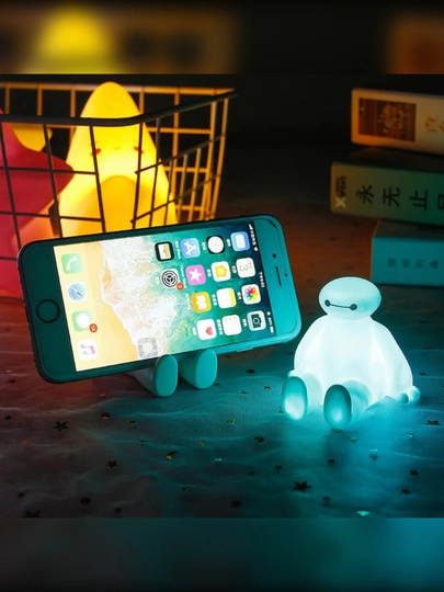 Ночник - светильник и подставка для телефона, смартфона 2 в 1