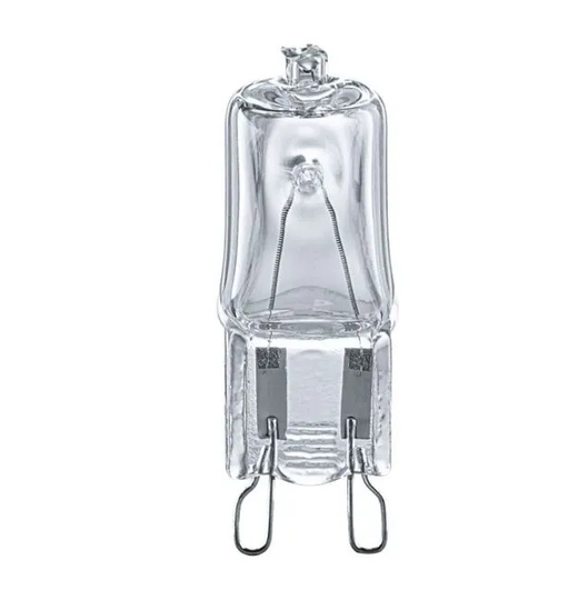 Лампа галогенная G9 40/60W CL, прозрачная, 220V, 2000 часов