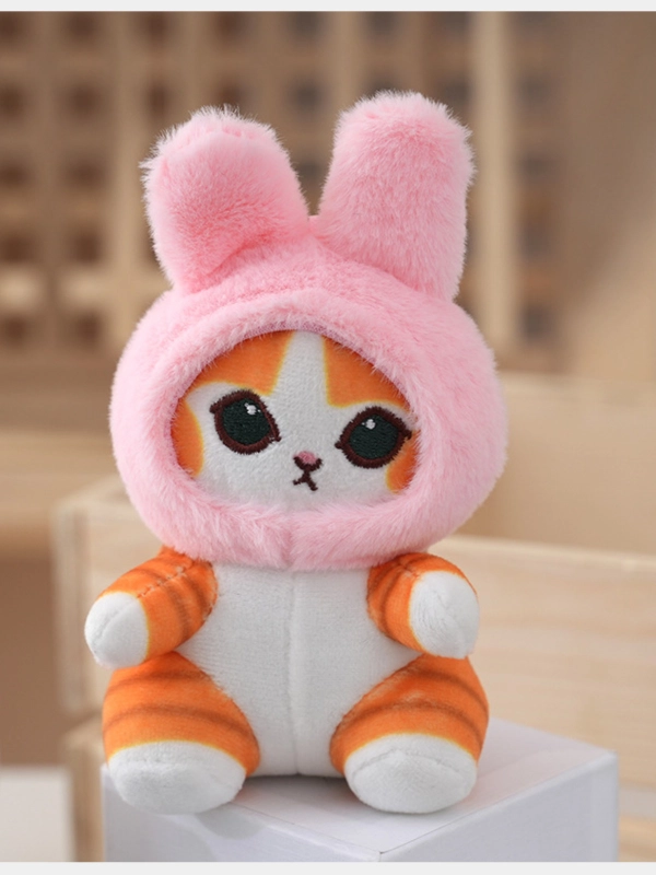 ❀くまのしん❀ケイニノミヤ❀AD2024❇ボリューム❇パフスリーブ Мягкая игрушка, котик в шапочке Куроми, кошка аниме в шапочке