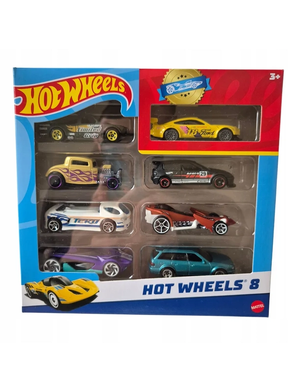 Подарочный набор Hot Wheels, 8 машинок, HPV78 купить по цене 3900