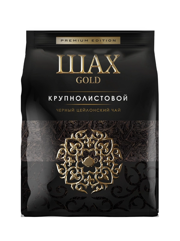 Чай черный крупнолистовой Шах Gold, байховый цейлонский, 400г купить по цене 559 ₽ в интернет-магазине Магнит Маркет (арт. 12735308)