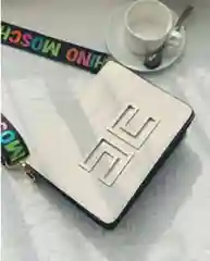 Белый сумка из экокожи