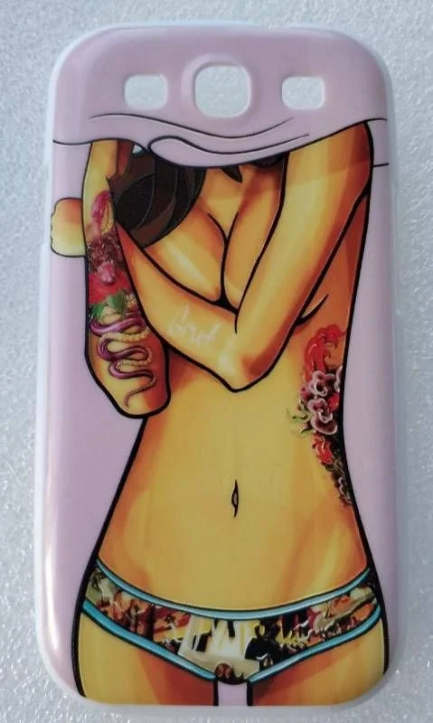 Бирюзовый чехол-накладка для Samsung Galaxy S3 (GT-i9300)