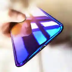 Стильный чехол с градиентным цветом для iPhone и Samsung