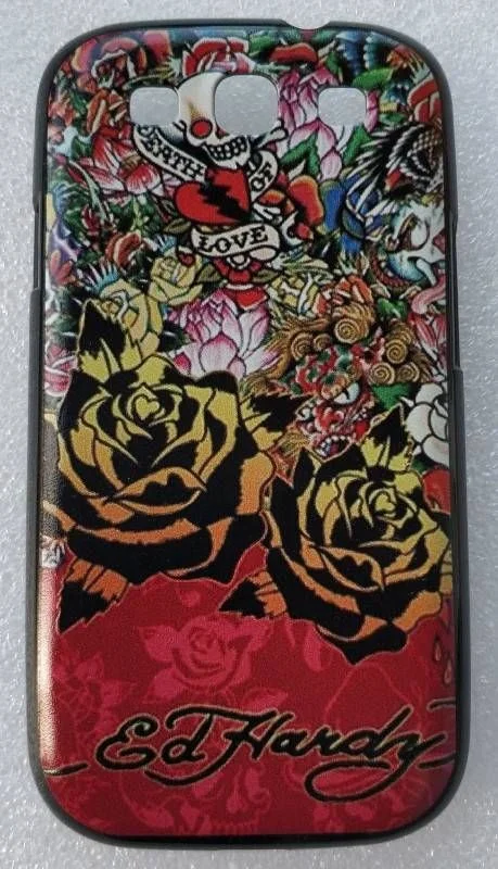 Серый чехол-накладка для Samsung Galaxy S3 (GT-i9300)
