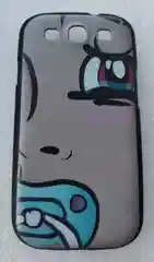 Розовый чехол-накладка для Samsung Galaxy S3 (GT-i9300)