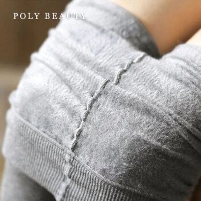 Женские утепленные колготки Poly Beauty