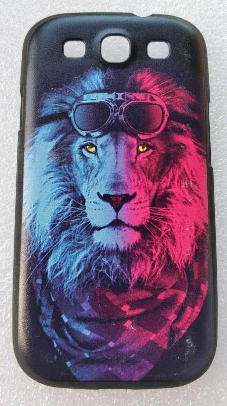 Черный чехол-накладка для Samsung Galaxy S3 (GT-i9300)