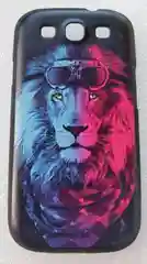 Черный чехол-накладка для Samsung Galaxy S3 (GT-i9300)