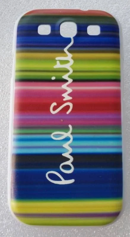 Серебряный чехол-накладка для Samsung Galaxy S3 (GT-i9300)