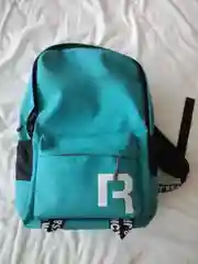 Бирюзовый стильный рюкзак
