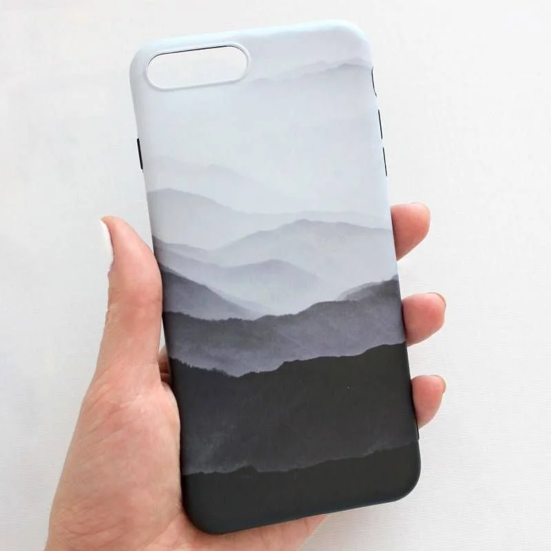 Серый чехол для iPhone