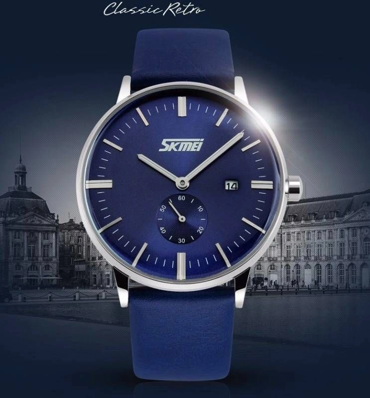 SKMEI skm-9083 Часы кварцевые классические повседневные