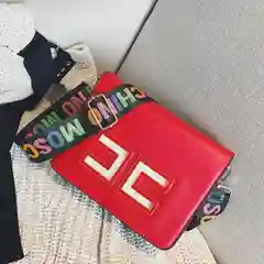 Красный сумка из экокожи